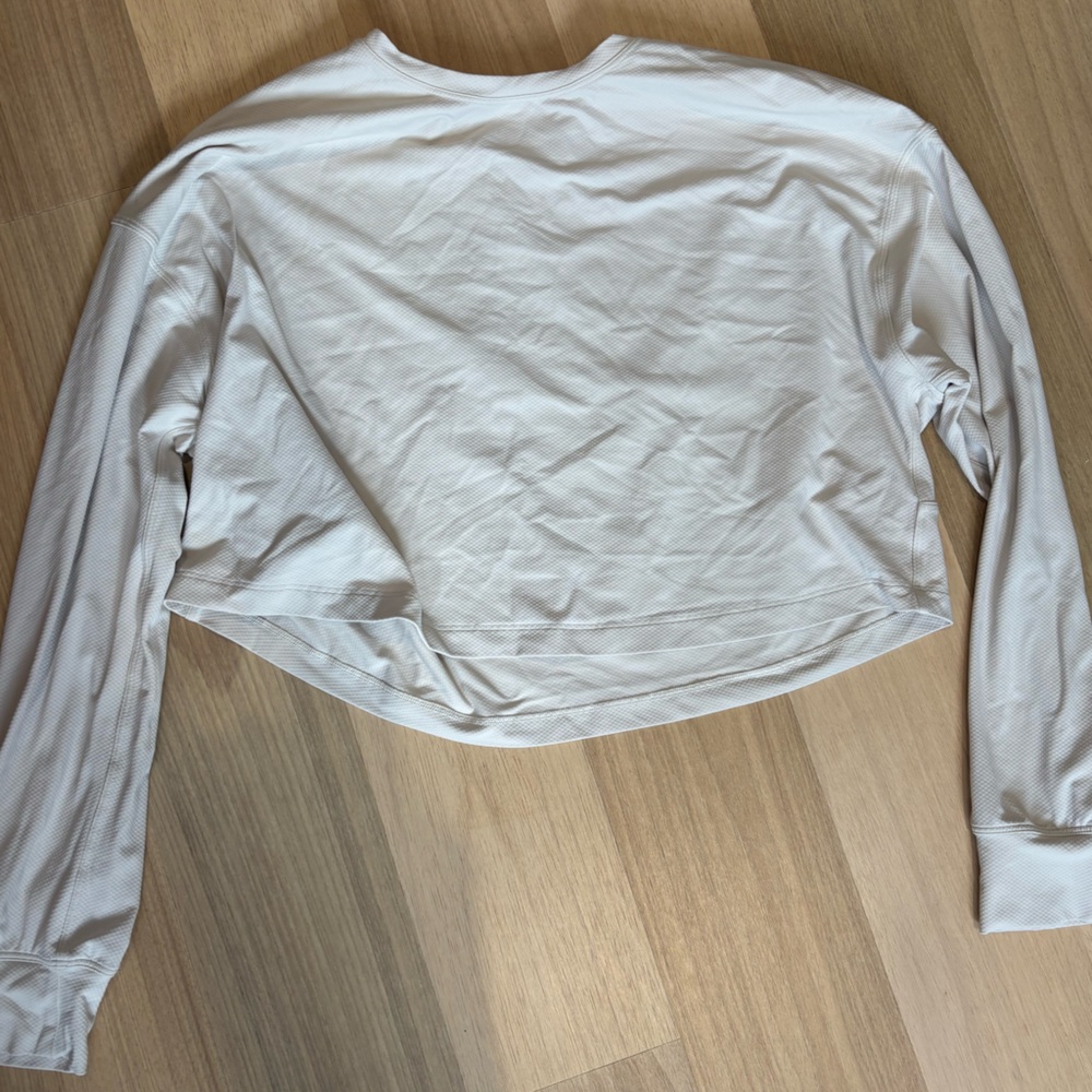Lululemon Loose long sleeve top color: opal white Size: 6
